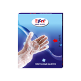 Ezee Medical Plastic Hand Gloves 100 pieces