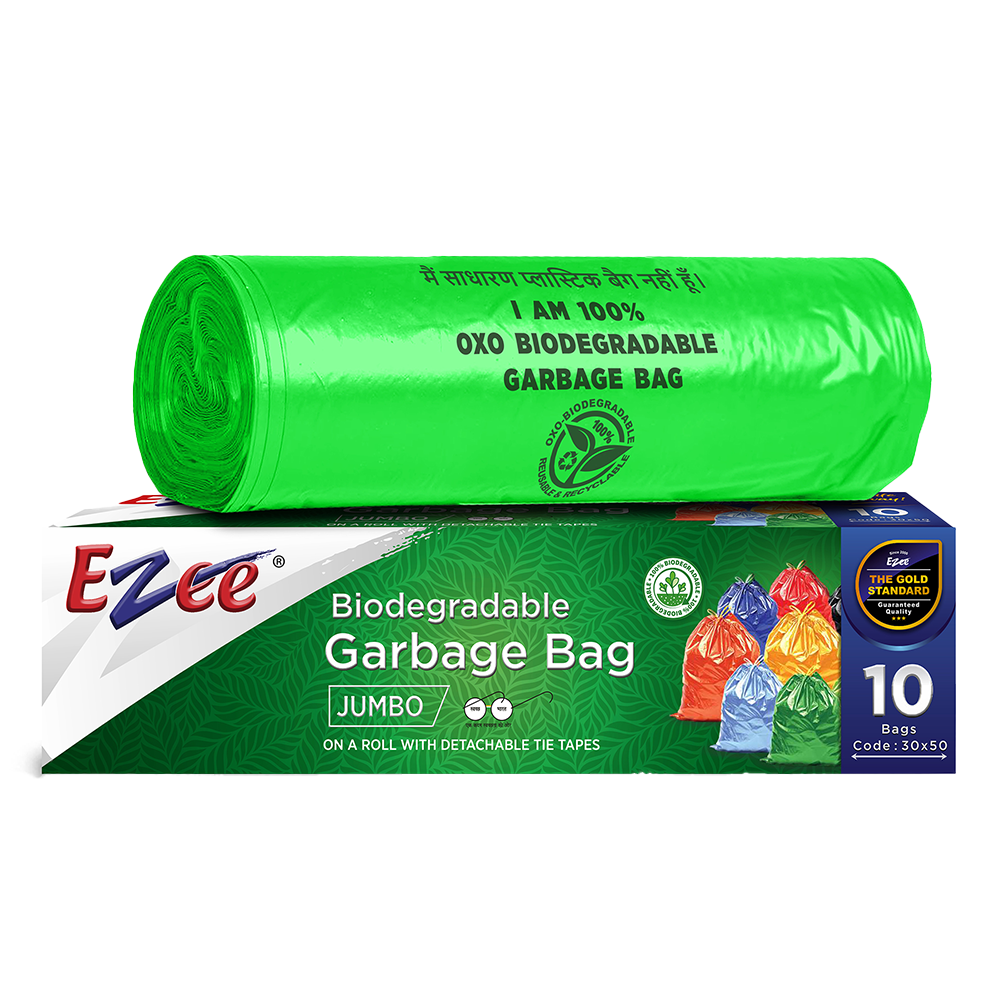 Ezee Bio-Degradable  Garbage Bags 30 X 50 Inch